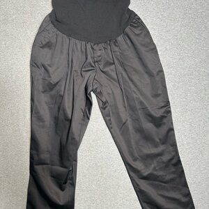 NWT Motherhood Oh Baby Black Maternity Pants Large